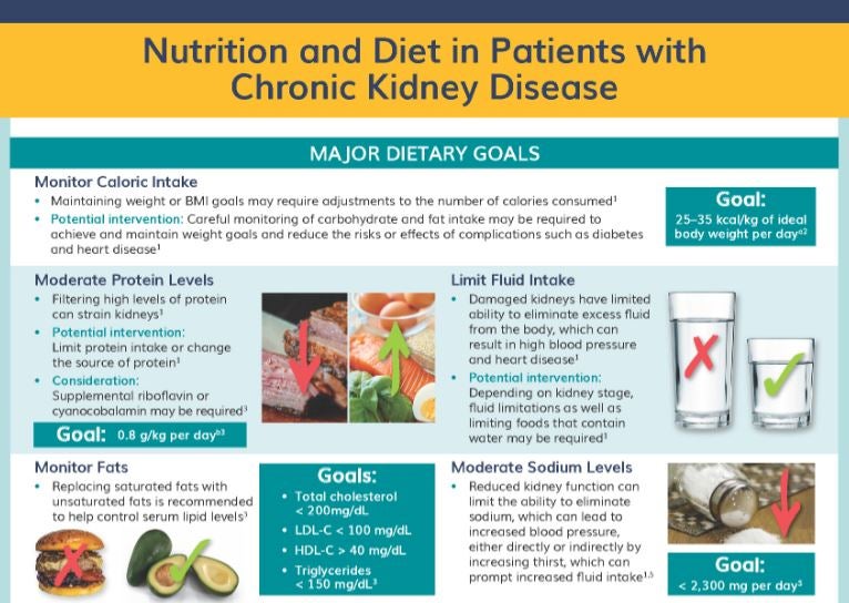 Nutrition And Diet In Patients With Chronic Kidney Disease Nephu