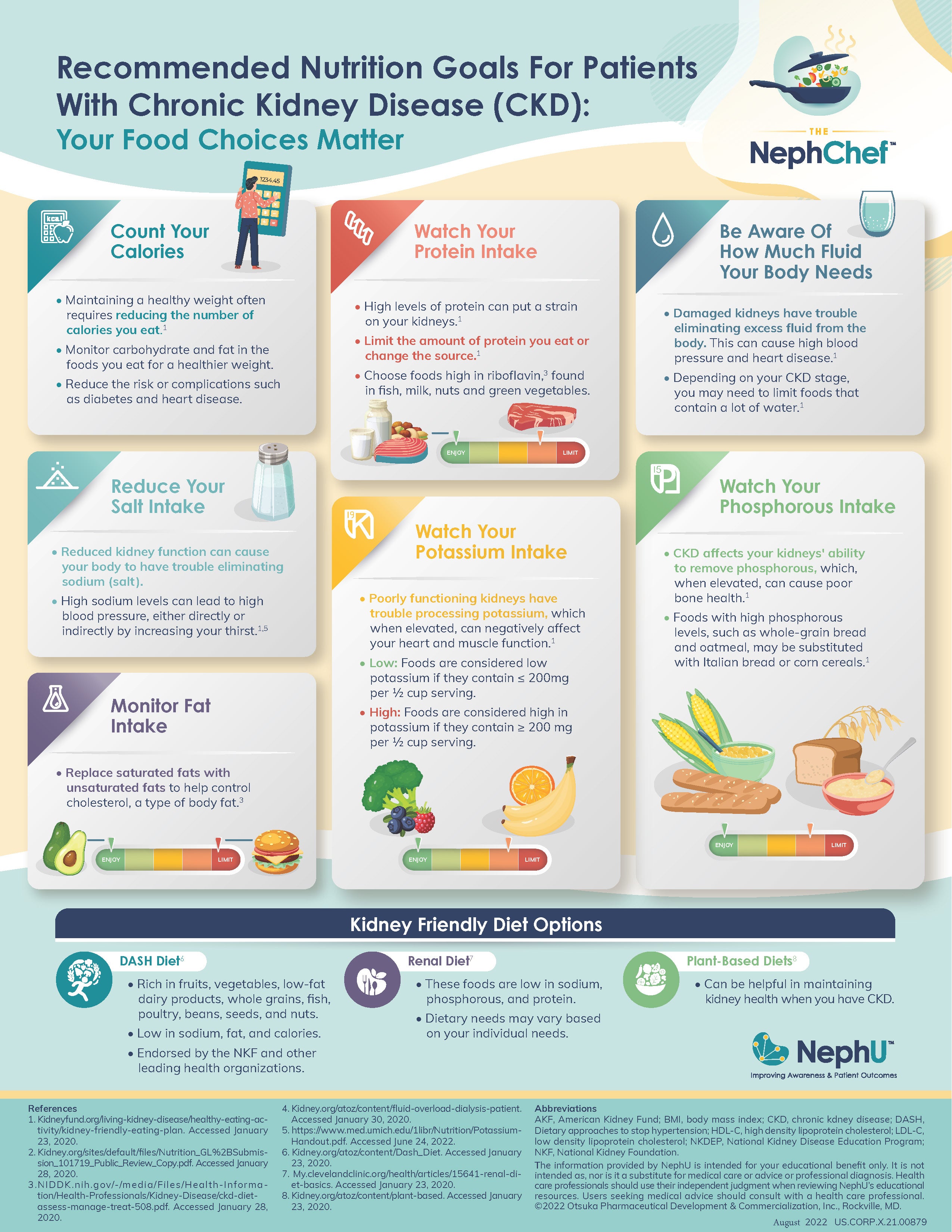 Nutrition & Diet In Patients With Chronic Kidney Disease - NephU