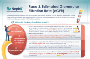 Infographic: Race & Estimated Glomerular Filtration Rate (eGFR)