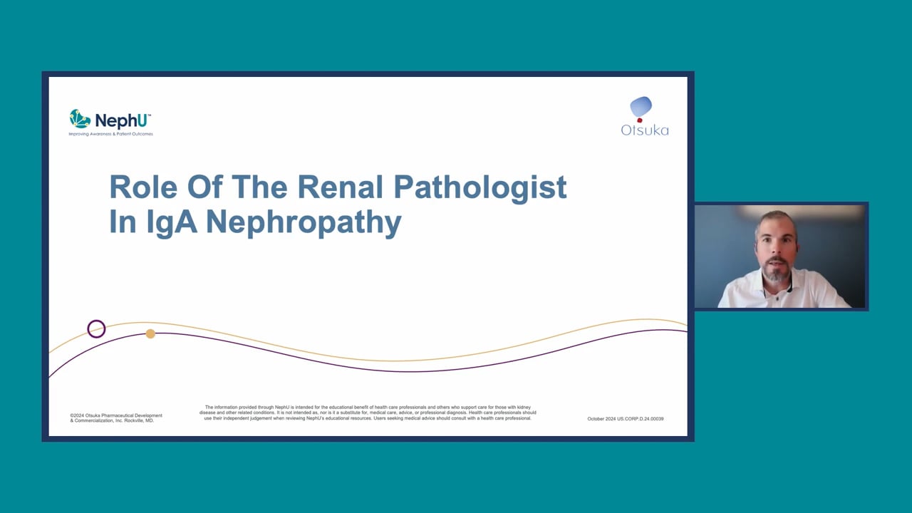 Role of the Renal Pathologist screenshot